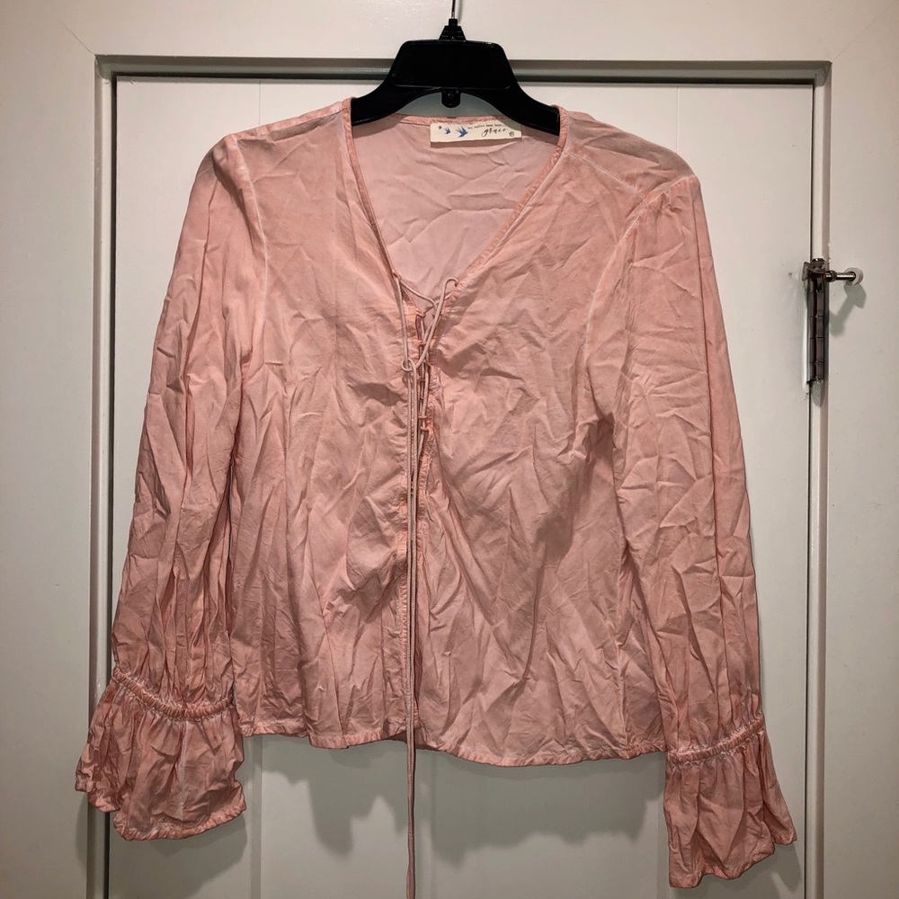 Long sleeve blouse